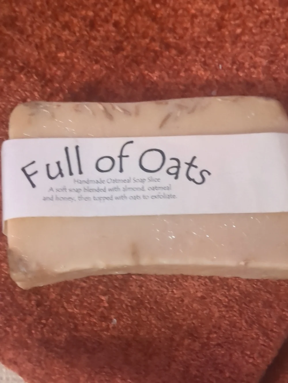 la Loova Exfoliating Oatmeal Soap Slice